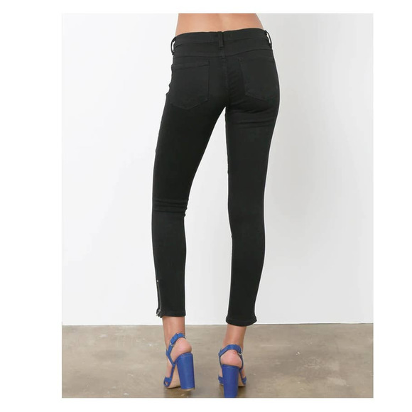 Flying Monkey 2 Tone Zipper Side Jeans Size 28 - Picture 3 of 15